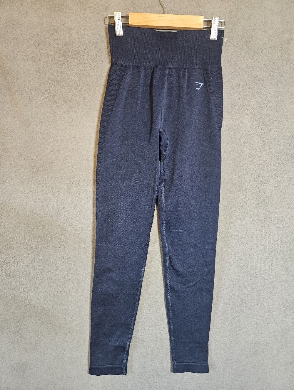 Gymshark Womens S Blue Navy Leggings Yoga